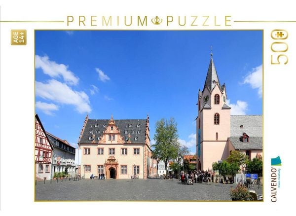 CALVENDO Puzzle Ein Motiv aus dem Kalender Groß Umstadt vom Frankfurter Taxifahrer | 500 Teile Lege-Größe 48 × 36 cm Foto-Puzzle für Erwachsene