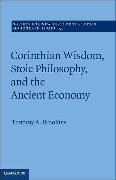 Produktbild: Corinthian Wisdom, Stoic Philosophy, and the Ancient Economy