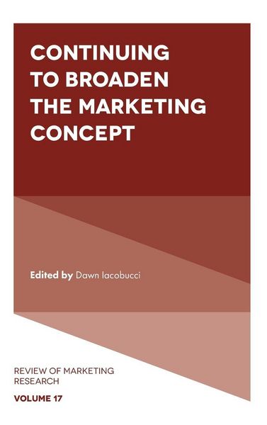 Produktbild: Continuing to Broaden the Marketing Concept
