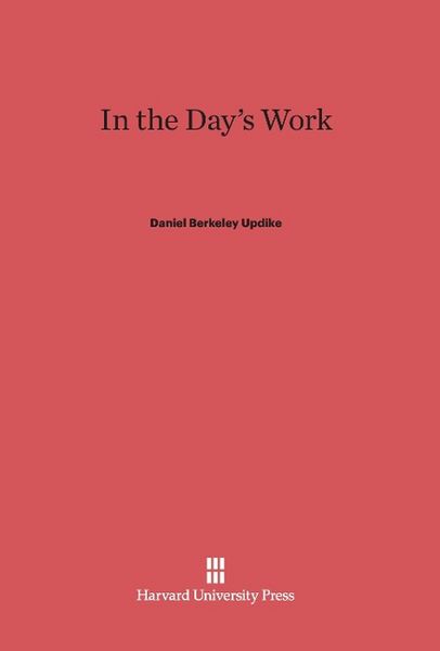 Produktbild: In the Day's Work