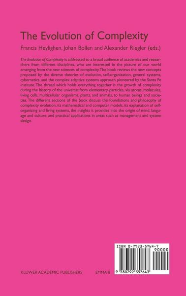 Produktbild: The Evolution of Complexity