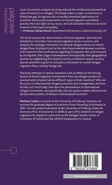 Produktbild: The Political Economy of Refugee Migration and Foreign Aid