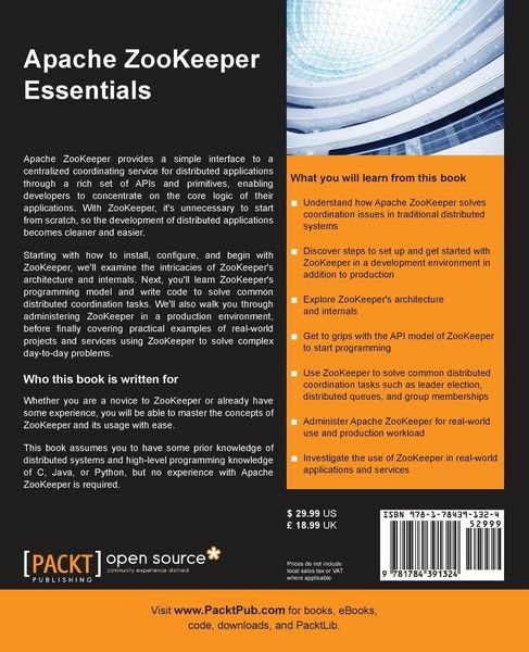 Produktbild: Apache ZooKeeper Essentials