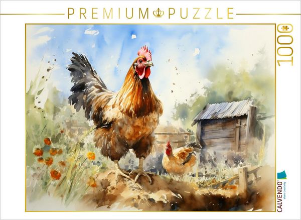 CALVENDO Puzzle Ein Motiv aus dem Kalender '365 Tage auf dem Land' | 1000 Teile Lege-Größe 64x48cm Foto-Puzzle für glückliche Stunden