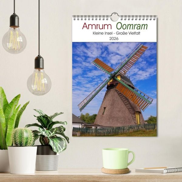 Produktbild: Amrum - Oomram, Kleine Insel - Gro&szlig;e Vielfalt (Wandkalender 2026 DIN A4 hoch), CALVENDO Monatskalender