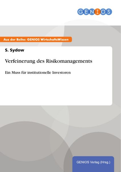 Produktbild: Verfeinerung des Risikomanagements