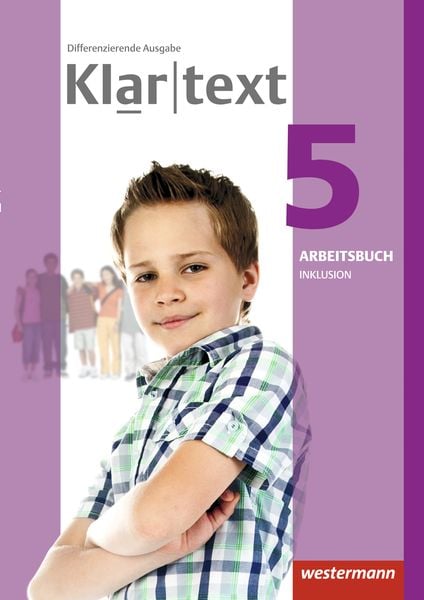Produktbild: Klartext 5. Arbeitsbuch. Individuelle F&ouml;rderung - Inklusion. Differenzierende allgemeine Ausgabe