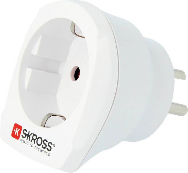 Produktbild: Skross 1.500232-E Reiseadapter CA EU to DEN