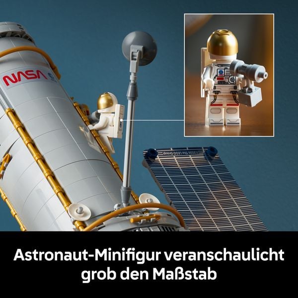 Produktbild: LEGO Icons Hubble-Weltraumteleskop - Weltall Deko Modellbau 11382