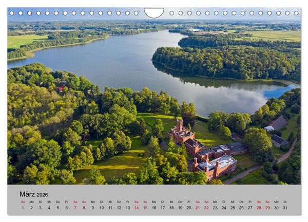 Produktbild: Polen - St&auml;dte, Landschaften, Schl&ouml;sser (Wandkalender 2026 DIN A4 quer), CALVENDO Monatskalender