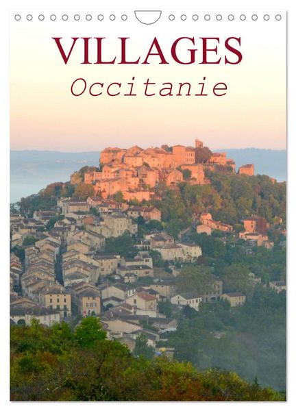 Produktbild: VILLAGES Occitanie (Calendrier mural 2026 DIN A4 horizontal), CALVENDO calendrier mensuel
