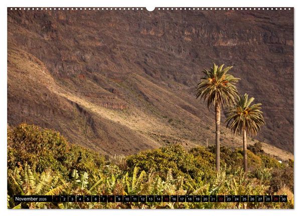 Produktbild: La Gomera - Valle Gran Rey (Wandkalender 2026 DIN A2 quer), CALVENDO Monatskalender