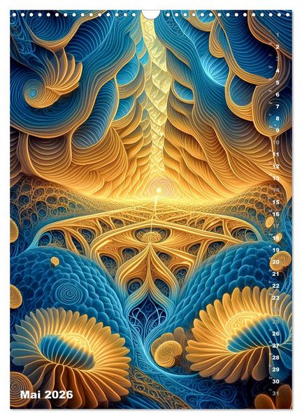 Produktbild: Surrealistische Traumwelt (Wandkalender 2026 DIN A3 hoch), CALVENDO Monatskalender