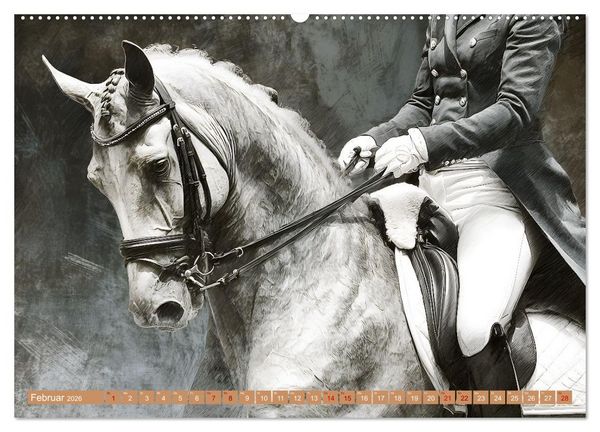 Produktbild: Wild im Herz, weich in der Hand (hochwertiger Premium Wandkalender 2026 DIN A2 quer), Kunstdruck in Hochglanz