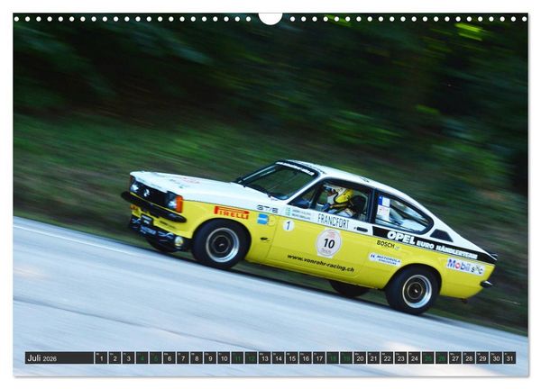 Produktbild: OLDTIMER BERGRENNEN - OPEL AM START (Wandkalender 2026 DIN A3 quer), CALVENDO Monatskalender