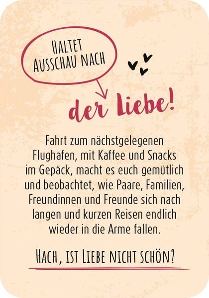 99 herrlich verrückte Ideen für euer Leben zu zweit