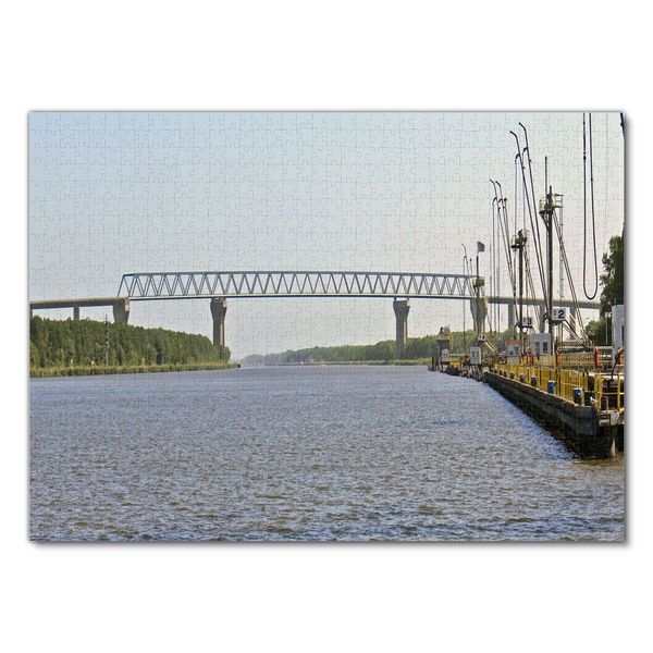 Produktbild: Lais Puzzle Nord-Ostsee-Kanal Brunsb&uuml;ttel 1000 Teile