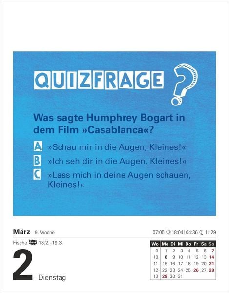 Produktbild: Ist es wahr, dass ...? Tagesabrei&szlig;kalender 2027 - Alltagswissen auf dem Pr&uuml;fstand