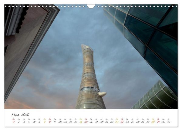 Produktbild: Doha, die arabische Welt im Aufbruch (Wandkalender 2026 DIN A3 quer), CALVENDO Monatskalender