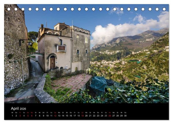 Produktbild: Neapel und Umgebung (Tischkalender 2026 DIN A5 quer), CALVENDO Monatskalender