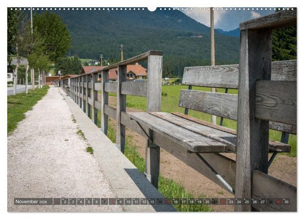 Produktbild: Pustertal im Osten S&uuml;dtirols (hochwertiger Premium Wandkalender 2026 DIN A2 quer), Kunstdruck in Hochglanz