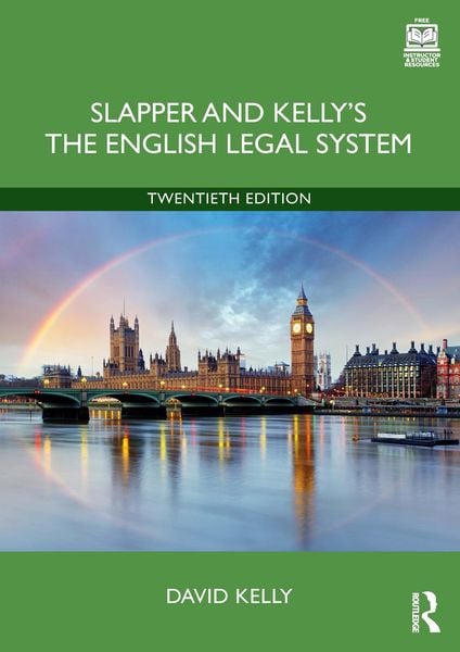 Produktbild: Slapper and Kelly's The English Legal System