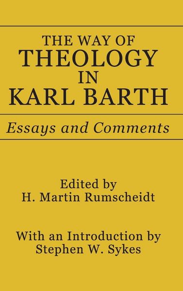 Produktbild: The Way of Theology in Karl Barth