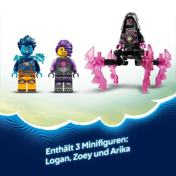 Produktbild: LEGO DREAMZzz 2in1 71512 Krokodil-U-Boot, Spielzeug mit 3 Minifiguren