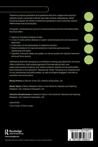 Produktbild: Reassessing 'Ability' Grouping