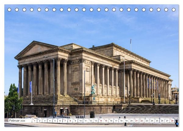 Produktbild: Faszination Liverpool (Tischkalender 2026 DIN A5 quer), CALVENDO Monatskalender