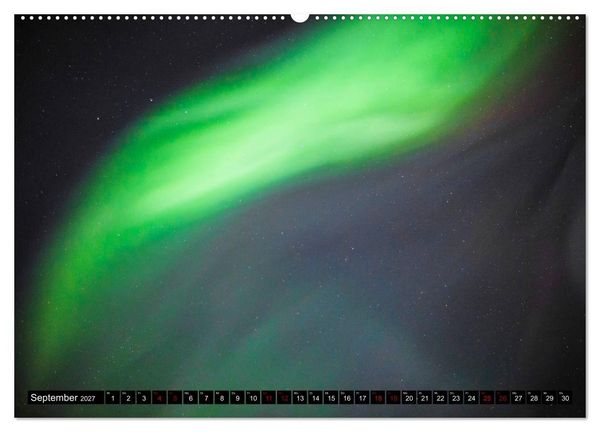 Produktbild: Aurora in Alaska (Wandkalender 2027 DIN A2 quer), CALVENDO Monatskalender