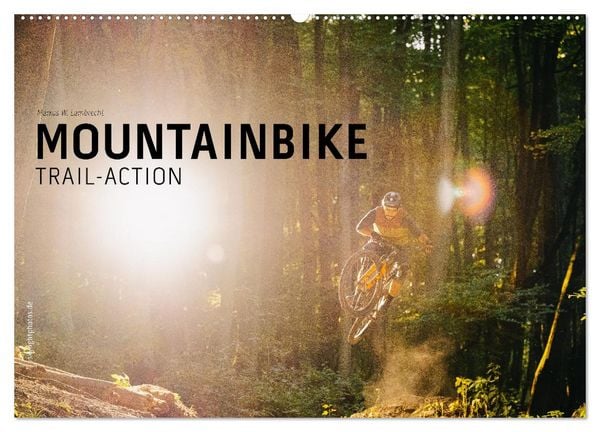 Mountainbike Trail-Action (Wandkalender 2026 DIN A2 quer), CALVENDO Monatskalender