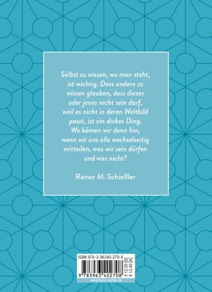 Produktbild: Sag, was du denkst. So lebt sichs leichter.
