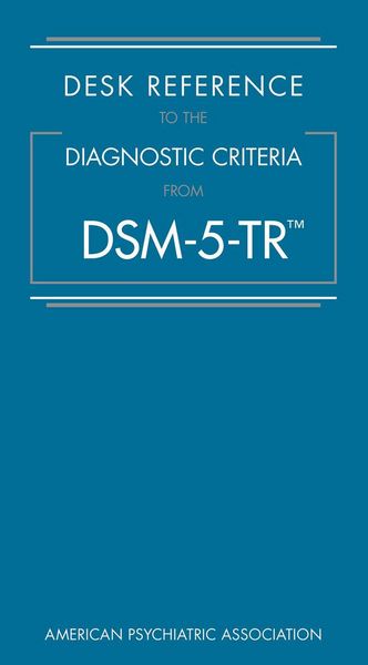 Produktbild: Desk Reference to the Diagnostic Criteria From DSM-5-TR(TM)