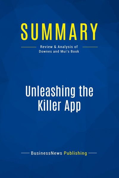 Produktbild: Summary: Unleashing the Killer App