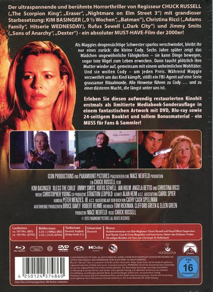 Produktbild: Die Prophezeiung - Mediabook - Limited Editon (Blu-ray) (+ DVD)