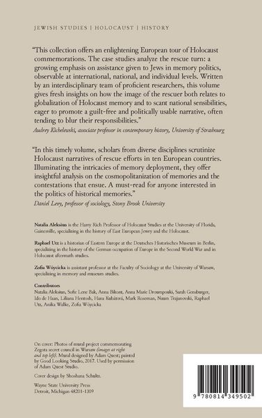 Produktbild: The Rescue Turn and the Politics of Holocaust Memory