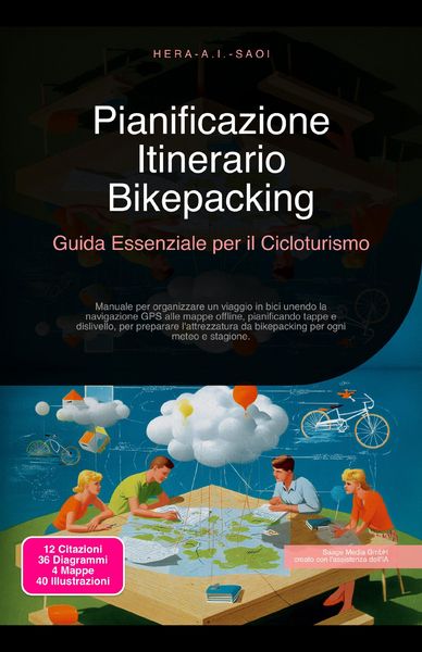 Produktbild: Pianificazione Itinerario Bikepacking: Guida Essenziale per il Cicloturismo