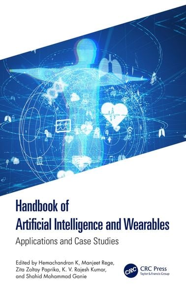 Produktbild: Handbook of Artificial Intelligence and Wearables