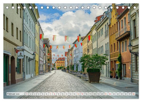 Produktbild: Lutherstadt Wittenberg Impressionen (Tischkalender 2026 DIN A5 quer), CALVENDO Monatskalender