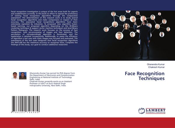 Produktbild: Face Recognition Techniques