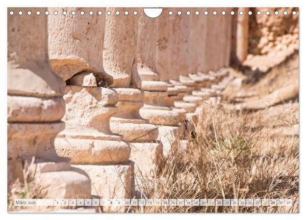 Produktbild: Jordanien - Wadis - W&uuml;ste - Weltwunder (Wandkalender 2026 DIN A4 quer), CALVENDO Monatskalender