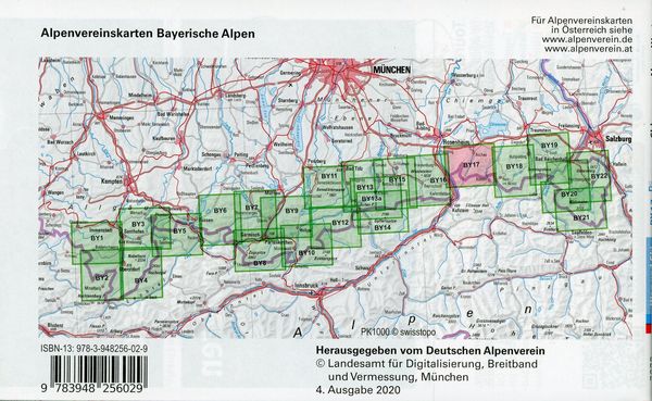 Produktbild: Chiemgauer Alpen, West, Hochries, Geigelstein