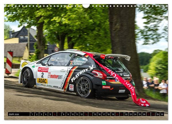 Produktbild: SCHNELL! AUTHENTISCH! MITTENDRIN! - RALLYE! (Wandkalender 2026 DIN A3 quer), CALVENDO Monatskalender