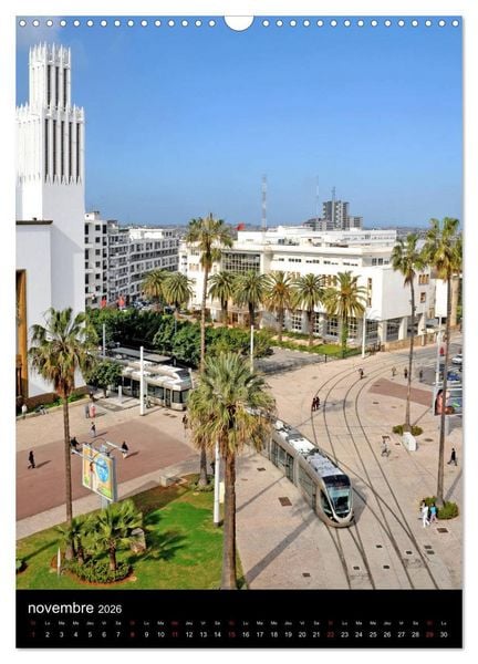 Produktbild: Collection MAROC RABAT (Calendrier mural 2026 DIN A3 horizontal), CALVENDO calendrier mensuel