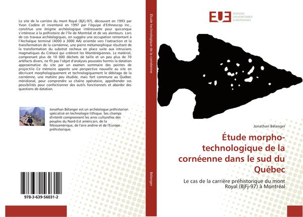 Produktbild: &Eacute;tude morpho-technologique de la corn&eacute;enne dans le sud du Qu&eacute;bec