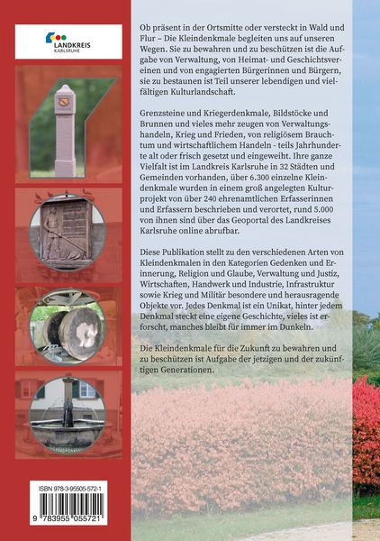 Produktbild: Bestaunen, Bewahren und Besch&uuml;tzen &ndash; Die Kleindenkmale im Landkreis Karlsruhe