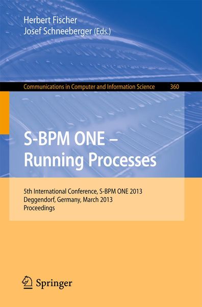 Produktbild: S-BPM ONE - Running Processes