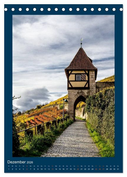 Produktbild: Esslingen am Neckar - Sehenswertes (Tischkalender 2026 DIN A5 hoch), CALVENDO Monatskalender