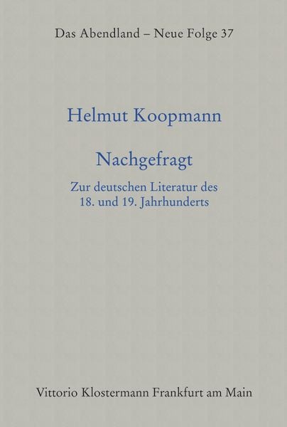 Produktbild: Nachgefragt